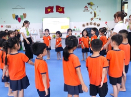 Trường mầm non Nghĩa Hương xã Kiều Phú tổ chức hội nghị chuyên đề 