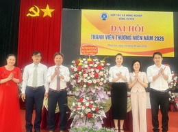 HTX Nông nghiệp Võng Xuyên tổ chức thành công Đại hội đại biểu thành viên thường niên năm 2026