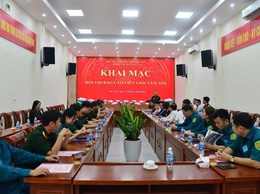 Khối thi đua số 12 - Bộ Tư lệnh Thủ đô Hà Nội tổ chức thành công Hội thi Báo cáo viên giỏi năm 2026