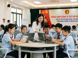 Hoài Đức đăng cai lễ phát động Tháng hành động vì trẻ em 2026, tăng cường bảo vệ trẻ trong kỷ nguyên số