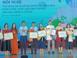 Khương Đình ghi dấu ấn tại Cuộc thi “Sáng - Xanh - Sạch - Đẹp” thành phố Hà Nội năm 2025