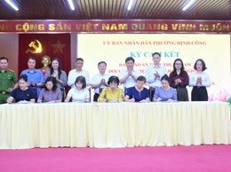 Phường Định Công phát động Tháng hành động vì an toàn thực phẩm 2026