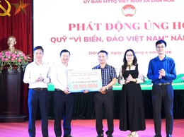 DÂN HOÀ PHÁT ĐỘNG ỦNG HỘ QUỸ 