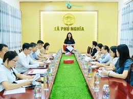 Phú Nghĩa tổ chức hội nghị đánh giá công tác BHXH, BHYT quý I/2026