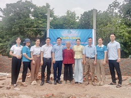 Ấm áp nghĩa tình trong lễ khởi công xây dựng 