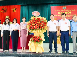 Đại hội đại biểu thành viên Hợp tác xã Nông nghiệp Phú Nghĩa nhiệm kỳ 2026-2031