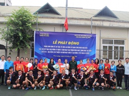 Phường Phú Lương tổ chức Lễ phát động Tháng hành động về An toàn vệ sinh lao động và Tháng Công nhân năm 2026.