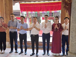 Lễ hội đình làng Cù Sơn Trung tưởng nhớ danh tướng Lý Phục Man
