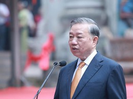 Tổng Bí thư, Chủ tịch nước Tô Lâm: Tiếp nối truyền thống dựng nước và giữ nước, xây dựng đất nước giàu mạnh, phồn vinh, văn minh, hạnh phúc