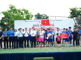 Bế mạc Giải bóng đá Nam thanh niên xã Dương Hòa năm 2026