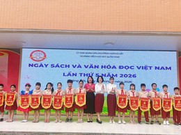 Trường Tiểu học Bùi Quốc Khái tổ chức “Ngày hội đọc sách” với chủ đề “Văn hóa đọc trong kỷ nguyên số”