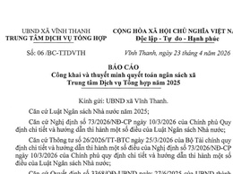 UBND XÃ VĨNH THANH
TRUNG TÂM DỊCH VỤ TỔNG HỢP