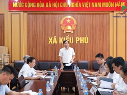 Ban Thường vụ Đảng ủy xã làm việc với UBND xã về quy chế và nhiệm vụ phát triển kinh tế - xã hội năm 2026