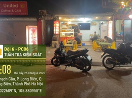 Phường Long Biên xử lý “phạt nguội” về TTATGT, TTĐT và VSMT