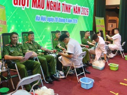 CỤM THI ĐUA SỐ 20 VÀ 21 – CÔNG AN THÀNH PHỐ HÀ NỘI TỔ CHỨC HÀNH TRÌNH 