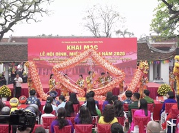 Khai mạc Lễ hội truyền thống Đình - Miếu Tây Tựu năm 2026