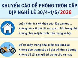 Tuyên truyền phòng ngừa tội phạm trộm cắp tài sản dịp nghỉ lễ 30/4, 1/5