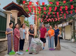  HOẠT ĐỘNG VỆ SINH MÔI TRƯỜNG CHÀO MỪNG 51 NĂM NGÀY GIẢI PHÓNG MIỀN NAM (30/4/1975-30/4/2026) VÀ 140 NĂM NGÀY QUỐC TẾ LAO ĐỘNG (01/5/1886-01/5/2026)