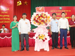 Hợp tác xã Nông nghiệp Hữu Văn tổ chức Đại hội đại biểu thành viên nhiệm kỳ 2026–2031 thành công tốt đẹp