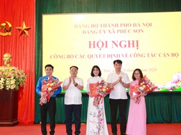 PHÚC SƠN CÔNG BỐ CÁC QUYẾT ĐỊNH VỀ CÔNG TÁC CÁN BỘ