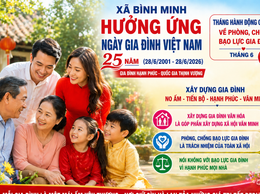 LAN TỎA GIÁ TRỊ TỐT ĐẸP CỦA GIA ĐÌNH VIỆT NAM - HƯỞNG ỨNG NGÀY GIA ĐÌNH VIỆT NAM 28/6