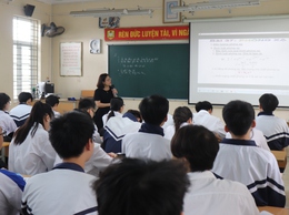 Học sinh Phú Xuyên tập trung ôn tập cho kỳ thi tốt nghiệp THPT 2026