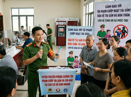 Phòng ngừa tội phạm cướp tài sản tại các phòng giao dịch ngân hàng, tổ chức tín dụng, cơ sở kinh doanh vàng bạc, đá quý, siêu thị, cửa hàng tiện ích