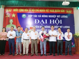 Đại hội thành viên hợp tác xã nông nghiệp Mỹ Lương nhiệm kỳ 2026–2031 thành công tốt đẹp