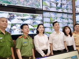 Khánh thành Trung tâm chỉ huy bản đồ camera số phường Dương Nội