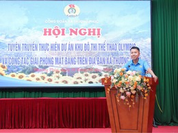 Công nhân viên chức lao động xã Thượng Phúc phát huy tinh thần Ngày Quốc tế Lao động