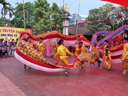  Lễ hội làng Mục Xá - Nét đẹp kết nghĩa hai làng bên dòng sông Đáy