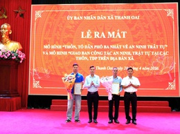 Thanh Oai ra mắt mô hình 