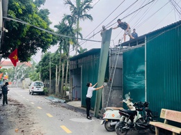 PHÚC THỌ: LAN TỎA TINH THẦN TỰ GIÁC THÁO DỠ CÔNG TRÌNH VI PHẠM CỦA CÁC HỘ DÂN THÔN BƯỚM