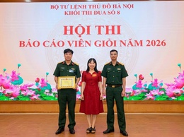 Phường Đông Ngạc đạt giải Ba Hội thi Báo cáo viên giỏi cụm thi đua số 8