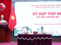 HĐND phường Chương Mỹ tổ chức Kỳ họp chuyên đề về đầu tư công