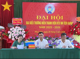 Đại hội đại biểu thành viên thường niên HTXNN Tích Giang năm 2026.