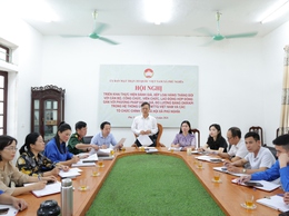 Ban Thường trực Ủy ban MTTQ Việt Nam xã Phú Nghĩa triển khai Kế hoạch đánh giá, xếp loại hàng tháng đối với CBCCVC, lao động hợp đồng gắn với phương pháp đánh giá, đo lường bằng OKR/KPI