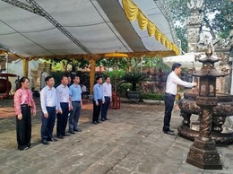 Làng Mậu Hoà kỷ niệm 1.092 năm Ngày sinh Tướng công Phạm Đông Nga