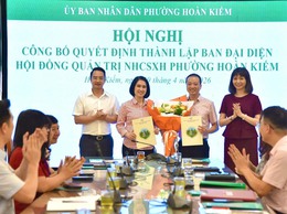 Thành lập Ban Đại diện Hội đồng quản trị Ngân hàng Chính sách xã hội phường Hoàn Kiếm