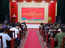 Công an xã Tiến Thắng phối hợp với các nhà trường quyết tâm xây dựng môi trường giáo dục an toàn, lành mạnh