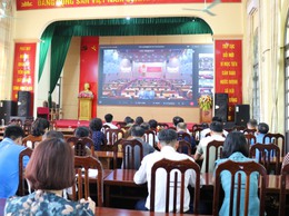Quảng Bị dự tổng kết Hội nghị đại biểu Nhân dân xây dựng đời sống văn hóa cơ sở năm 2026 do UBND Thành phố tổ chức