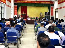 XÃ KIM ANH TRIỂN KHAI CÔNG TÁC BỒI THƯỜNG, HỖ TRỢ, TÁI ĐỊNH CƯ, THU HỒI ĐẤT DỰ ÁN NÂNG CẤP, MỞ RỘNG TUYẾN ĐƯỜNG NỐI SÂN BAY NỘI BÀI QUA KHU ĐÔ THỊ VỆ TINH SÓC SƠN ĐẾN ĐƯỜNG NỐI KHU DU LỊCH ĐẠ LẢI .