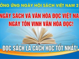 “Lan tỏa văn hóa đọc - Kết nối tri thức - Phát triển xã hội học tập”