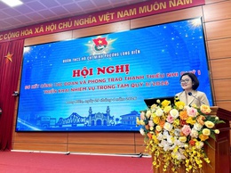 Hội nghị sơ kết công tác Đoàn và phong trào thanh thiếu nhi phường Long Biên quý I năm 2026