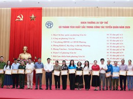 Phường Yên Sở tổ chức Hội nghị tổng kết công tác tuyển chọn, gọi công dân nhập ngũ và thực hiện nghĩa vụ tham gia Công an nhân dân năm 2026; triển khai phương hướng, nhiệm vụ năm 2027.
