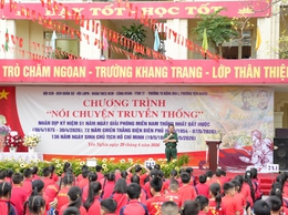 Hội Cựu chiến binh phường Yên Nghĩa đẩy mạnh giáo dục truyền thống trong trường học nhân dịp kỷ niệm các ngày lễ lớn của đất nước
