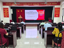 Phường Phú Lương dự trực tuyến hội nghị tập huấn về bảo vệ bí mật Nhà nước và an ninh mạng do Thành phố Hà Nội tổ chức
