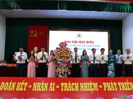Xã Tam Hưng tổ chức Đại hội đại biểu Hội Chữ thập đỏ lần thứ I, nhiệm kỳ 2026–2031