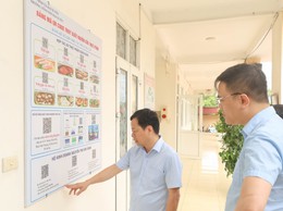 Đại Xuyên siết chặt công tác vệ sinh an toàn thực phẩm trong trường học