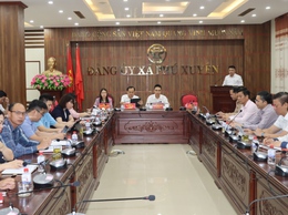 Đảng ủy – HĐND – UBND – Ủy ban MTTQ Việt Nam xã Phú Xuyên giao ban trực tuyến tháng 4 năm 2026